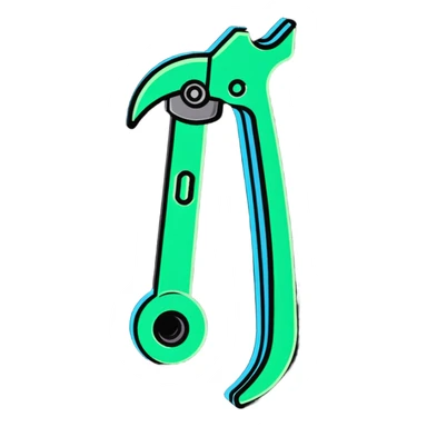 A wrench made of glowing digital code, binary numbers visible throughout the tool sticker