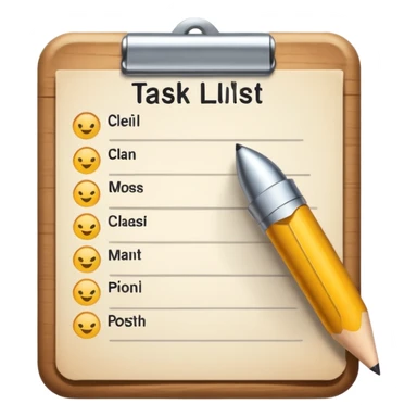 task list check sticker