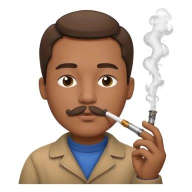 Fumeur de pipe sticker