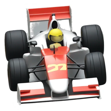 Formula 1 car sticker
