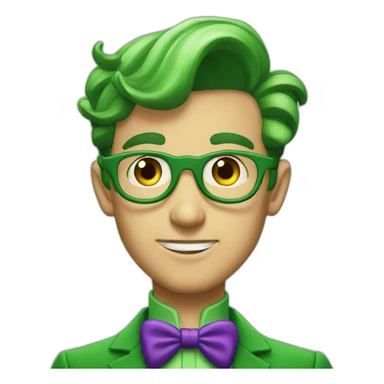 riddler sticker