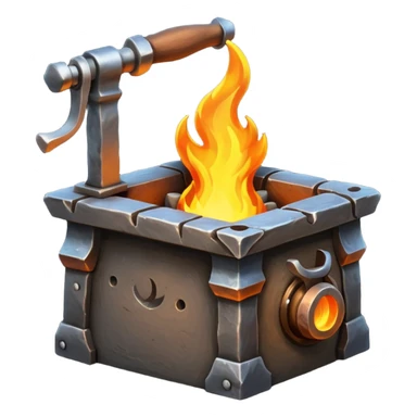 blacksmith forge sticker