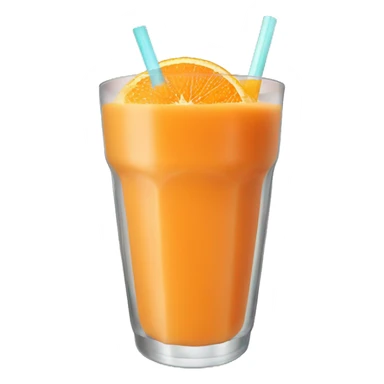 Smoothie orange sticker