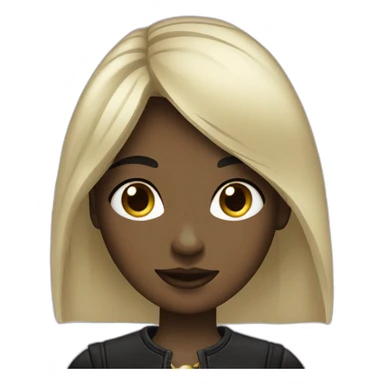 Fille gothique sticker