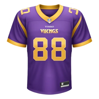 Minnosoto vikings jersey | need only jersey without numbers sticker