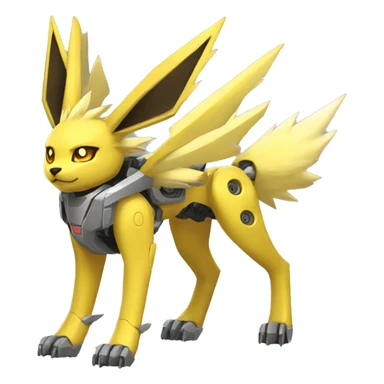 Jolteon-mecha full body sticker