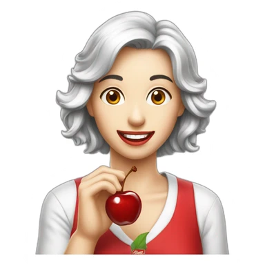 Coca-Cola cherry sticker