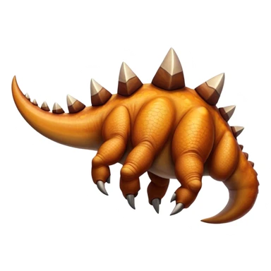 dinosaur claws showing like sticker