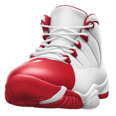 Red Jordan 11’s sticker