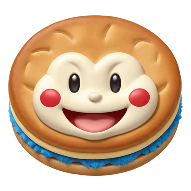 Doraemon Eating Dorayaki  sticker