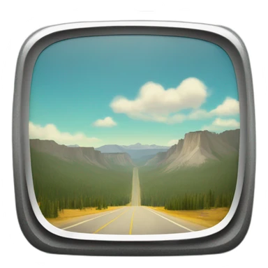 Yellowstone road trip sticker