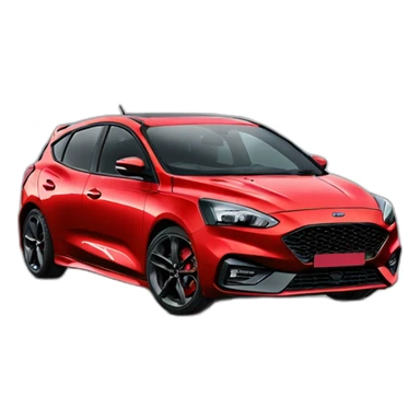 ford focus st line sticker