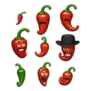 Red Hot chili peppers sticker