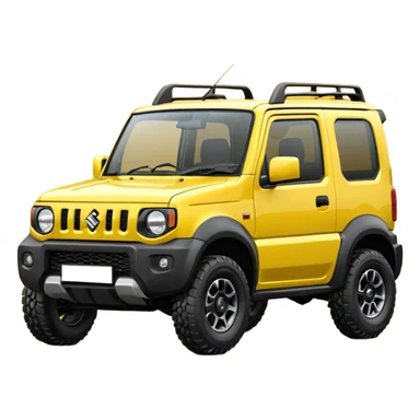 Yello Suzuki jimny sticker