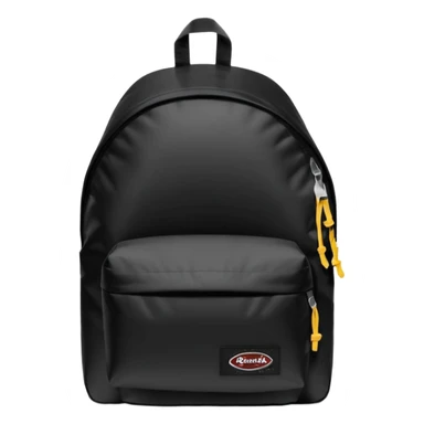 Sac à dos eastpak noir classique  sticker