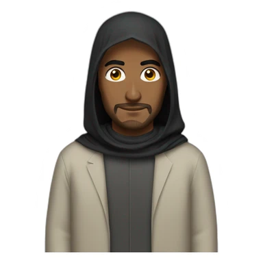 batman muslim sticker