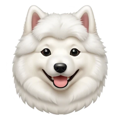 happy samoyed Reims sticker
