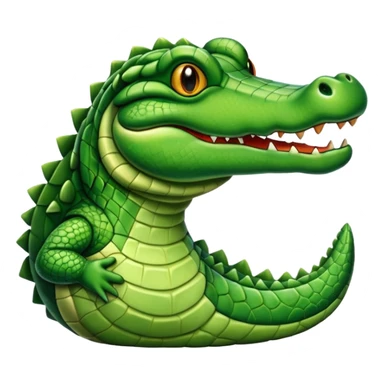 Aligator sticker