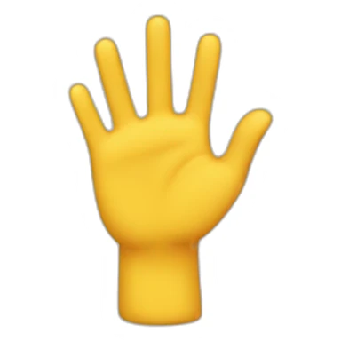 Emoji ému fesant cœur avec les mains sticker