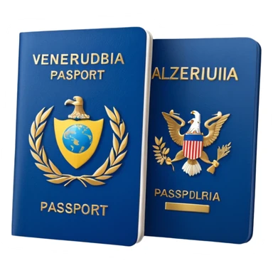 Pasaporte venezolano sticker