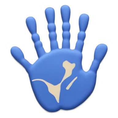 Handprint sticker