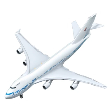 Boeing 747 ￼ sticker