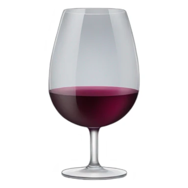 Glas wit wine sticker