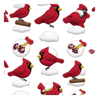 St. Louis Cardinals renewed logo sticker