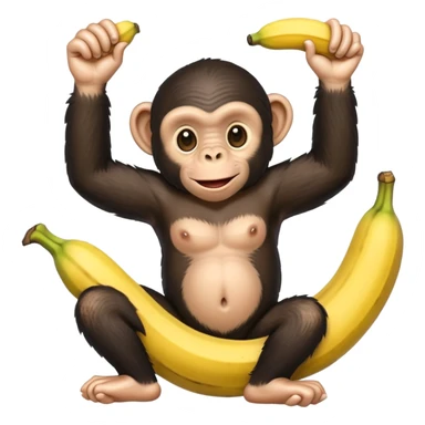 Chimpanzini bananini sticker