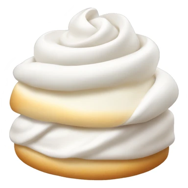 Meringue roll sticker