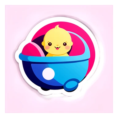  Bébé  sticker