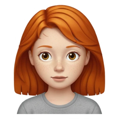Ginger girl sticker