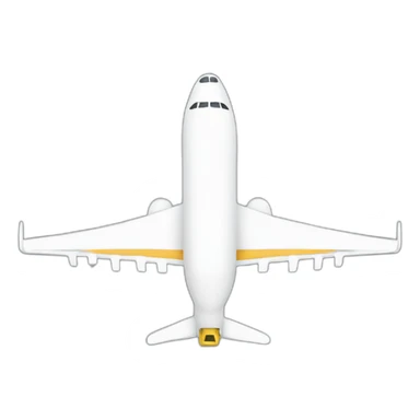 airplane with human feet sticker