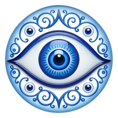 evil eye souvenir sticker