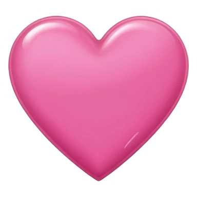 heart made with nail polish pink sticker