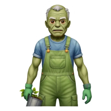 Gardener old Bob from the toxic avenger sticker