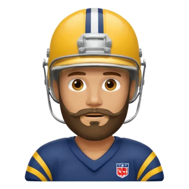 Football player with beard






















 sticker