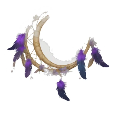 crescent-stars-dreamcatcher sticker