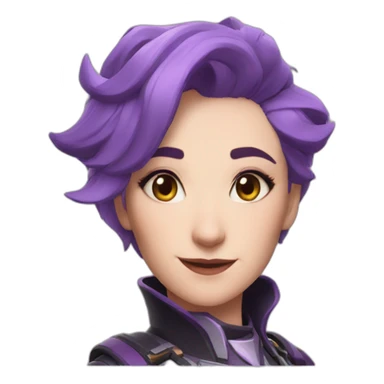 moira from overwatch sticker