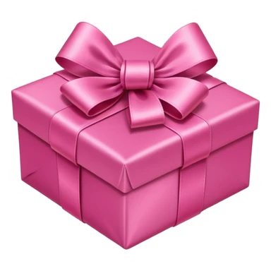 pink gift sticker