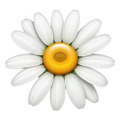 daisy that’s missing a petal sticker