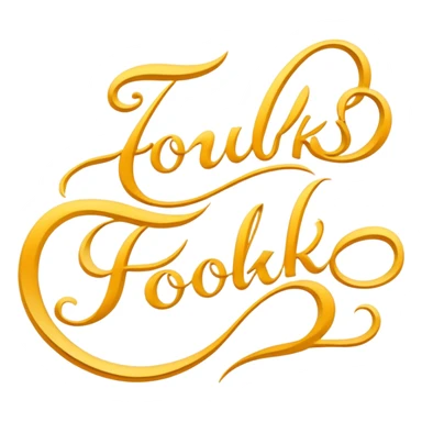 And that’s all folks in cursive  sticker