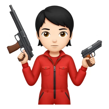 Emoji de la película La casa de papel sticker