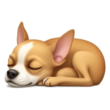 Chihuahua sleeping sticker