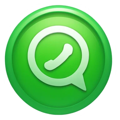 Green tick of whatsapp sticker