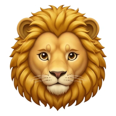 in lion family, only Father., full body sticker