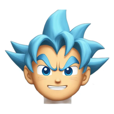 Goku super saiyan blue sticker