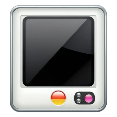 polaroid frame neutre sticker