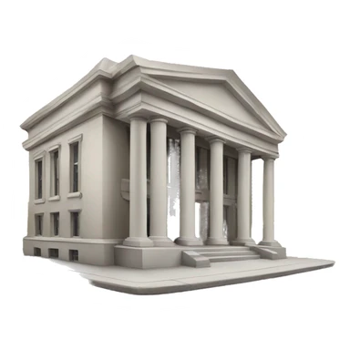 bank building sticker