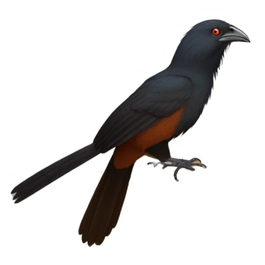 Greater coucal sticker